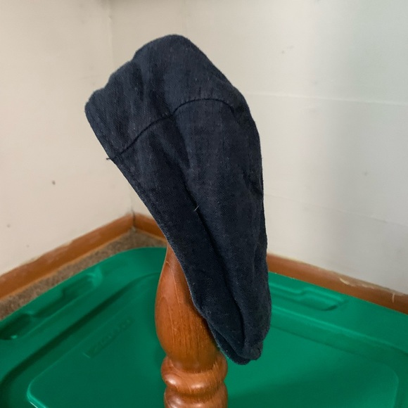 H&M Other - H&M, blue, flat cap, linen / viscose shell, 100% cotton lining